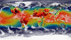Thermal Map Veritasium Global Warming GIF