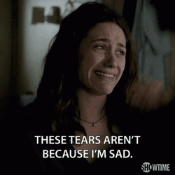 These Happy Tears Aren't I'm Sad GIF