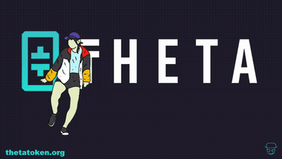 Theta Happy New Year Cartoon Woman GIF