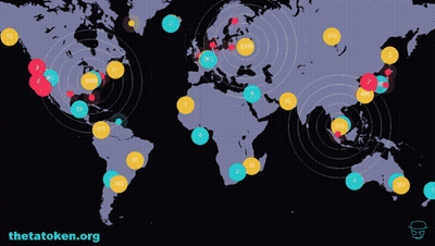Theta Poster World Map GIF