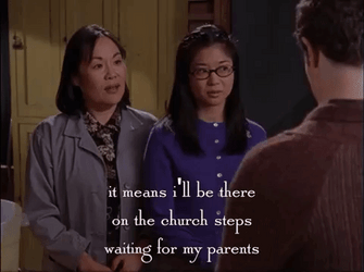 They Missed Gilmore Girls Scene GIF