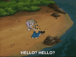 They Put Me On Hold Hey Arnold Phil GIF