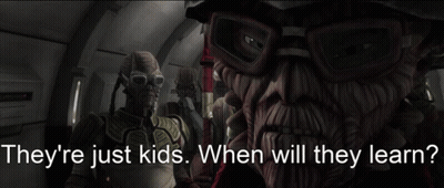 They Re Just Kids When Will They Learn Poster GIF