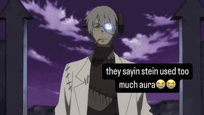 They Sayin Stein Used Too Much Aura On Screen GIF