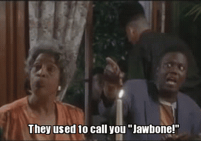 They Used To Call You Jawbone GIF