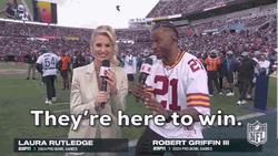 Theyre Here Robert Griffin III NFL GIF