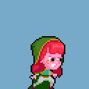 Thief Girl Game Pixel Character  GIF