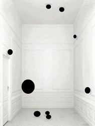 Things That Bounce In White Close Room GIF