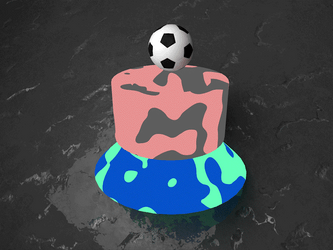 Things That Bounce On Cake Design GIF