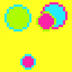 Things That Bounce Pixilated Balls GIF