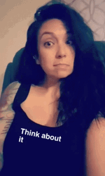 Think About It Be Smart GIF