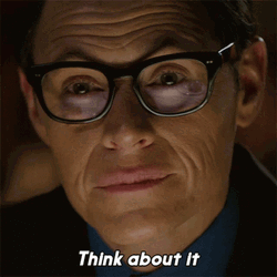 Think About It Charlie Bluhdorn GIF