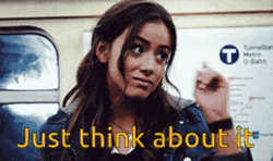 Think About It Chloe Bennet GIF