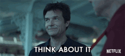 Think About It Jason Bateman GIF