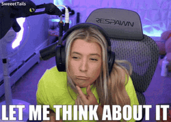 Think About It Sweet Tails GIF