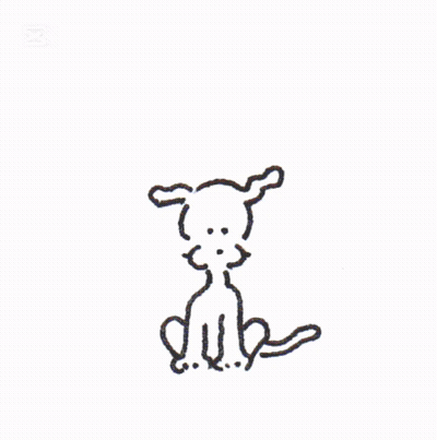 Thinking About You With Chippy The Dog GIF