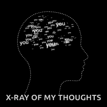 Thinking About You X-Ray Of My Thoughts GIF