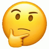 Thinking Emoji & Speculating GIF