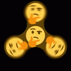 Thinking Emoji Spinner GIF