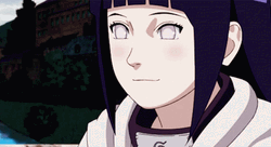 Thinking Hinata Hyuga  GIF