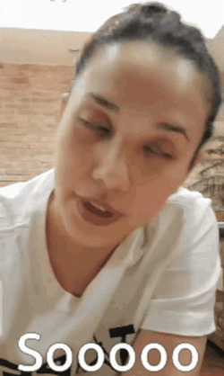 Thinking Woman Sooo GIF