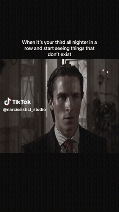 Third All Nighter Seeing Things GIF