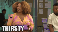 Thirsty Thursday Gossip GIF