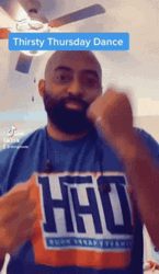 Thirsty Thursday Happy Dance Meme GIF