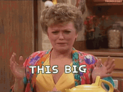 This Big The Golden Girls GIF