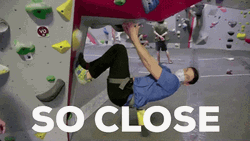 This Close But Fell GIF