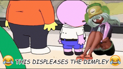 This Displeases The Dimley Cartoon GIF