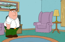 This Family Guy Break The Couch GIF