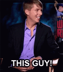 This Guy Is Jack Mcbrayer Funny Face GIF