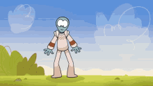 This Is Fine Alien Thumbs Up GIF