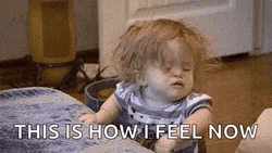 This Is How I Feel When It's Tired Monday GIF