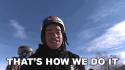 This Is How We Do It Snow Sports GIF