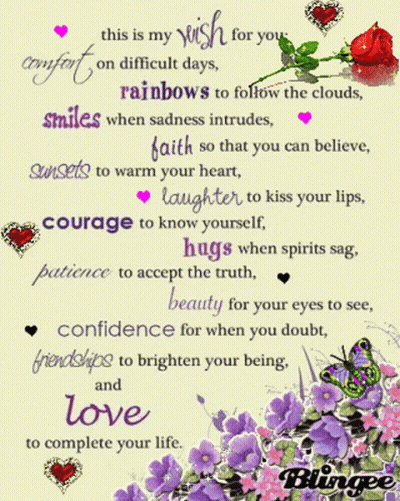 This Is My Wish For You Poster GIF