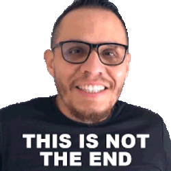 This Is Not The End Daniel Hernandez Sticker GIF