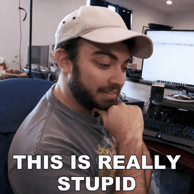This Is Really Stupid Matt Cairns GIF