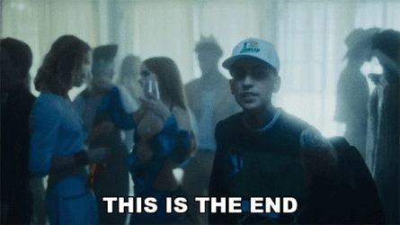 This Is The End Blackbear Music Video GIF