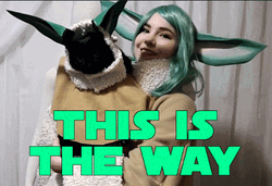 This Is The Way Starwars Yoda Girl Cosplay GIF