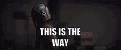 This Is The Way Worried Mandalorian GIF