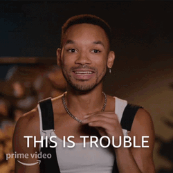 This Is Trouble Just When I Thought I Was Out GIF