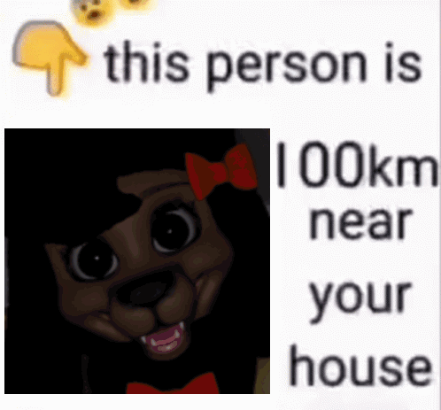 This Person Is 100Km Near Your House With A Picture Of A Bear GIF
