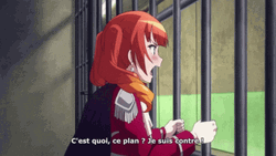 This Place Is A Prison Wise Anime Scream GIF