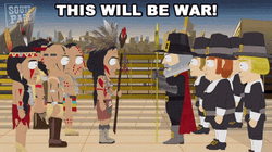 This Will Be War Cartoon GIF