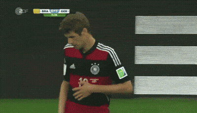 Thomas Mueller On Soccer Field GIF