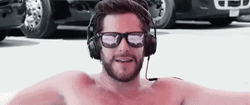 Thomas Rhett Listening To Music  GIF