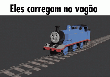 Thomas The Tank Engine Creepy Neck GIF