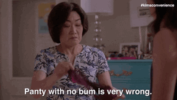 Thong With No Bum Is Very Wrong GIF